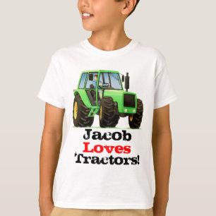 T-shirt La coutume badine les tracteurs nommés et
