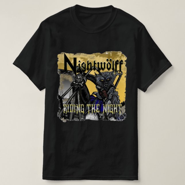 T-shirt La Couverture De L'Album De Nuit (Design devant)