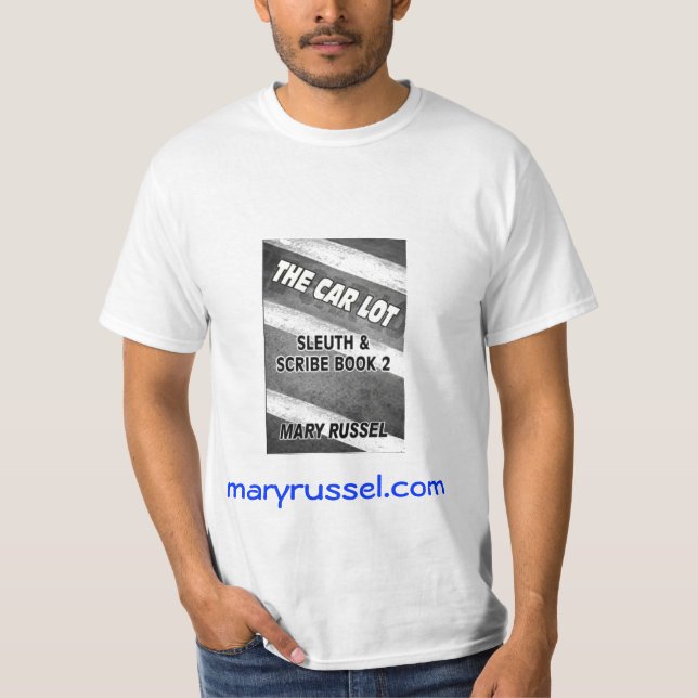 T-shirt la couverture de livre de sort de voiture (Devant)