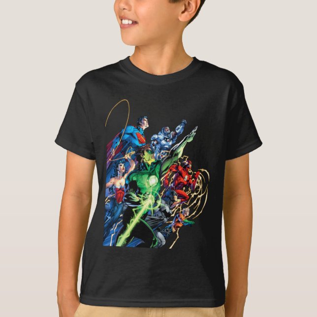 T-shirt La couverture New 52 1 3e impression _1  (Devant)