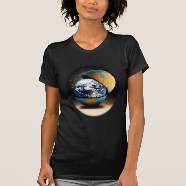 T-shirt La couverture protectrice de la Terre (Devant)