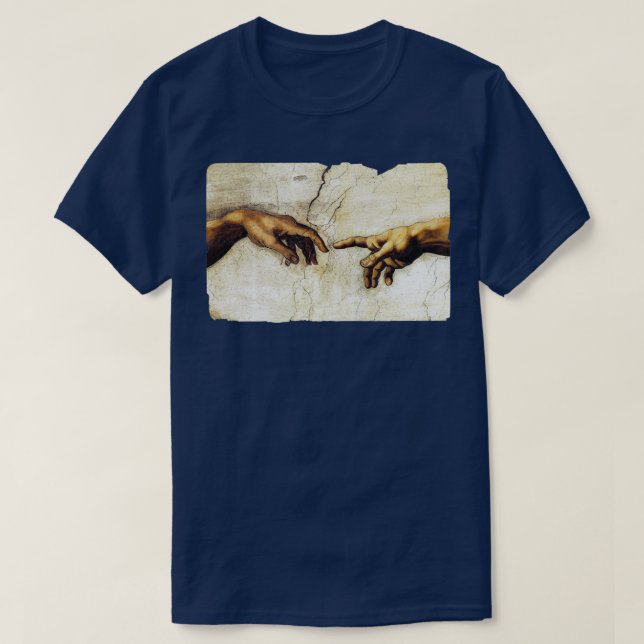 T-shirt La création d'Adam 3 (Design devant)
