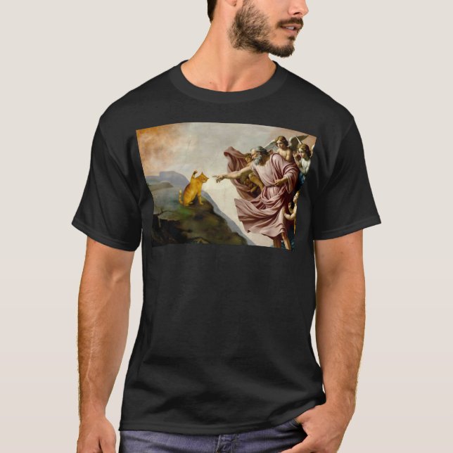 T-shirt La Création de la Purrfection (Devant)