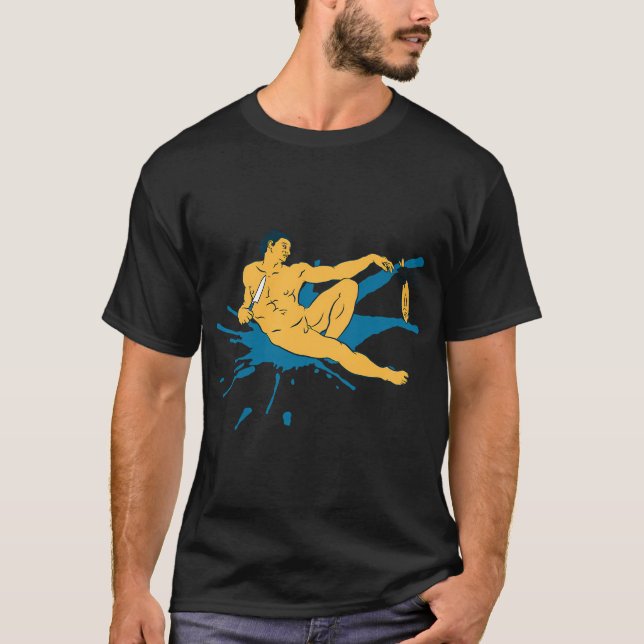 T-shirt La création du ceviche (Devant)
