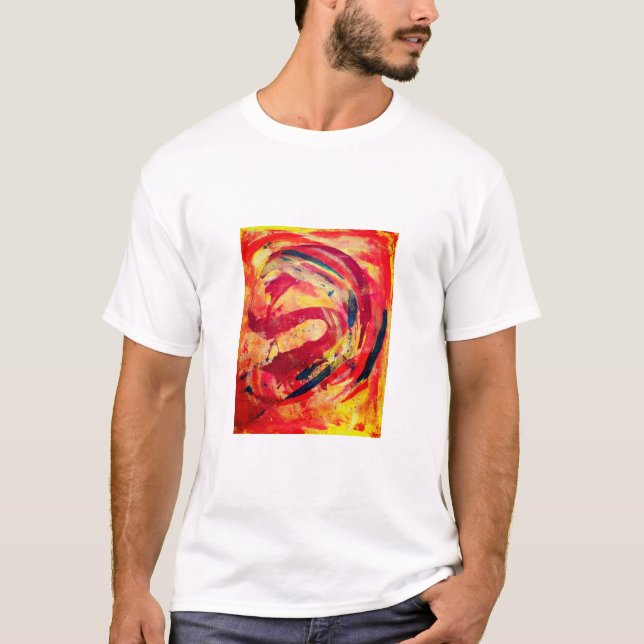 T-shirt La créativité alimentée par les rayons de l'été (Devant)