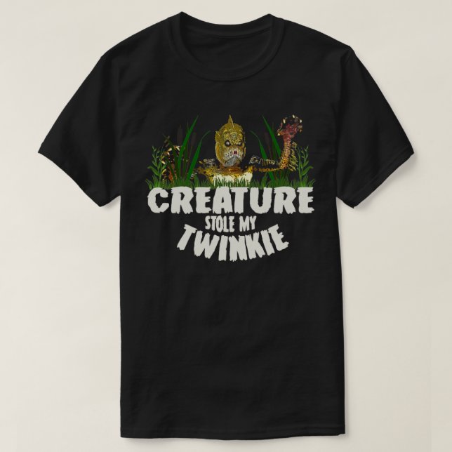 T-shirt La créature a volé mon Twinkie de l'équipe Monster (Design devant)