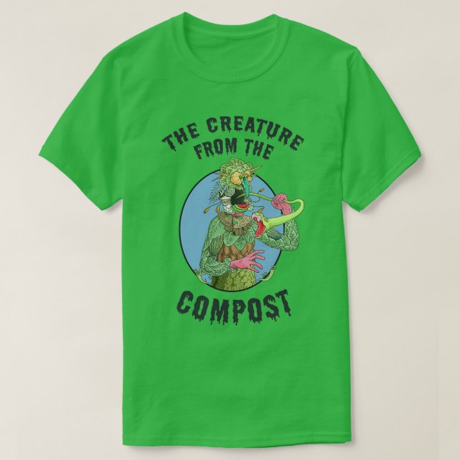 T-shirt La Créature du Compost (Design devant)