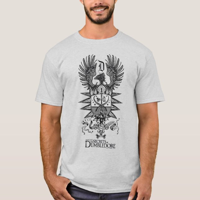 T-shirt La crête de Dumbledore (Devant)