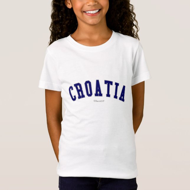 T-Shirt La Croatie (Devant)