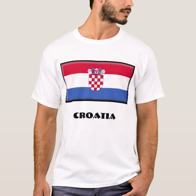 T-shirt La Croatie (Devant)