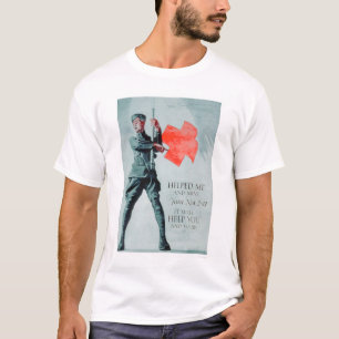T-shirt La Croix-Rouge m'a aidé (US00036)