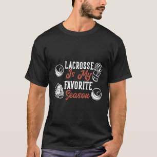 T-shirt La crosse Est Ma Saison Préférée