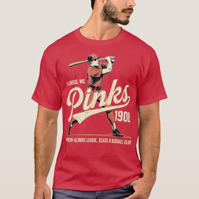 T-shirt La Crosse Pinks 1980 (2) (Devant)