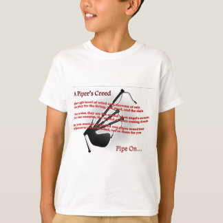 T-shirt La croyance du joueur de pipeau