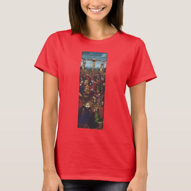 T-shirt La Crucifixion de Van Eyck (Devant)