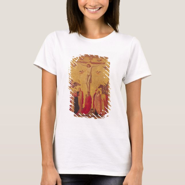 T-shirt La Crucifixion (température sur panneau) (Devant)