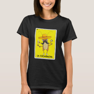 T-shirt La Cucaracha Cockroach Avec Bière Taco