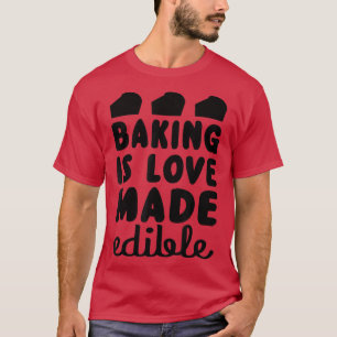T-shirt La Cuisine Est Amoureux Fait Fabriqué Drôle Boulan