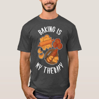 T-shirt La Cuisine Est Ma Thérapie