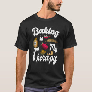 T-shirt La Cuisine Est Ma Thérapie Citation À La Cuisine B