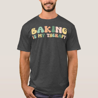 T-shirt La Cuisine Est Ma Thérapie Pour Son Foie