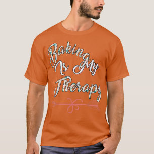 T-shirt La Cuisine Est Ma Thérapie Sarcastique Plaisanteri