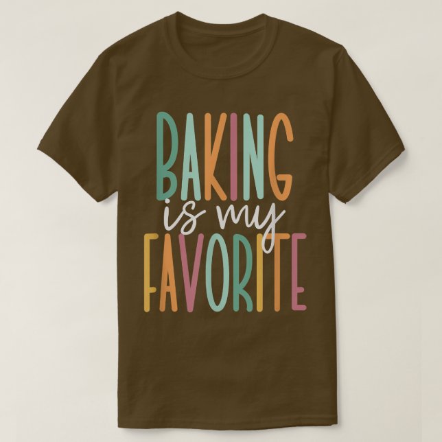 T-shirt La Cuisine Est Mon Favori 392 (Design devant)