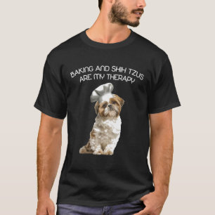 T-shirt La Cuisine Et Le Shih Tzu Sont Mon Jour De Noël Th