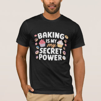 T-shirt La cuisson est mon pouvoir secret de cardio Citati
