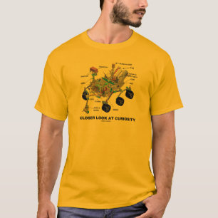 T-shirt La Curiosité (NASA Martian Rover)