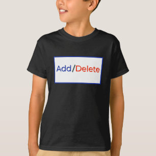 T-shirt La cyber-typographie sociale drôle mignon design T