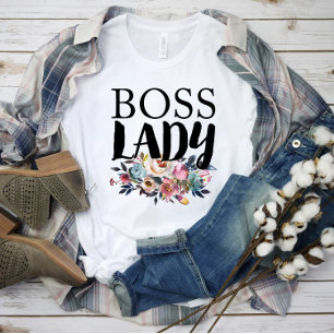 T-shirt La Dame Boss Florale