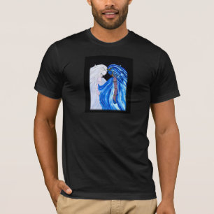 T-shirt La Dame de la flamme bleue