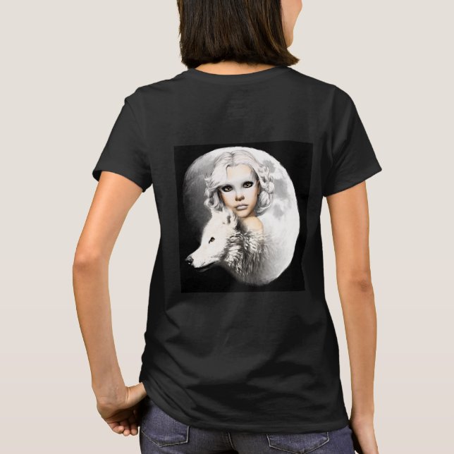 T-shirt La Dame de la Lune (Dos)