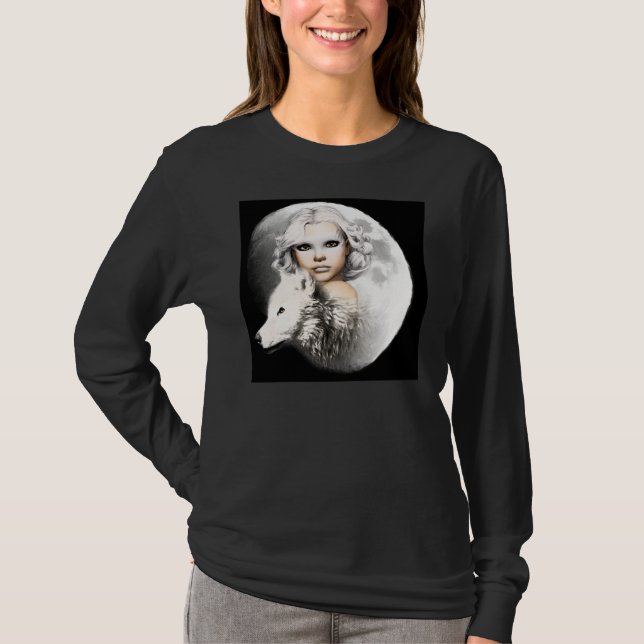 T-shirt La Dame de la Lune (Devant)