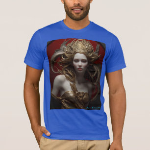 T-shirt La Dame De Poisson De Juan Cabana