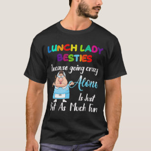 T-shirt La Dame Déjeuner Se Dégage Parce Qu'Elle Devient