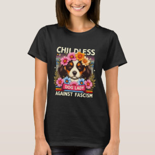 T-shirt La Dame des Chiens contre les Amoureux de les chie