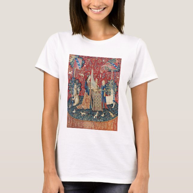 T-shirt La Dame et la licorne, Audition (Devant)