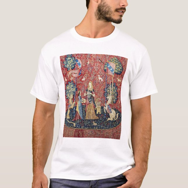 T-shirt La Dame et la licorne, Odeur (Devant)