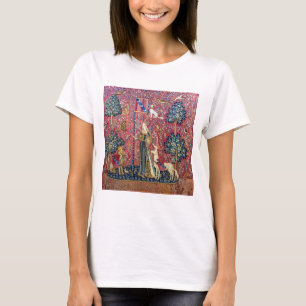 T-shirt La Dame et la licorne, Touch