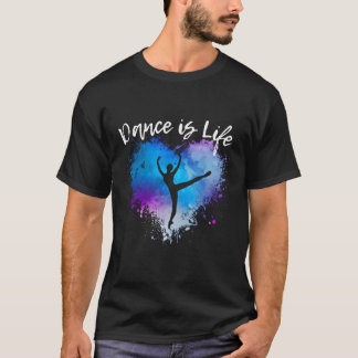 T-shirt La Danse C'Est La Vie Ballet Danser Ballerina Ado 