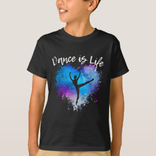 T-shirt La Danse C'Est La Vie Ballet Danser Ballerina Ado