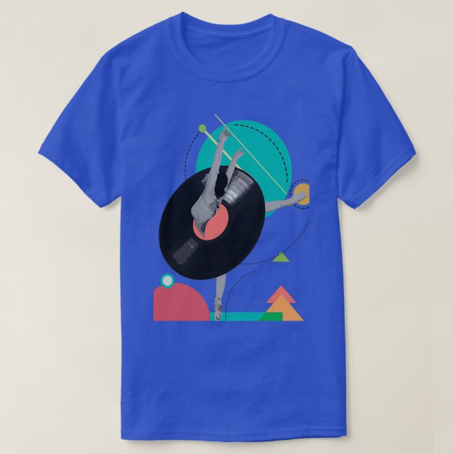 T-shirt La Danse Crée De Nouvelles Voies Pour Le Cerveau (Design devant)