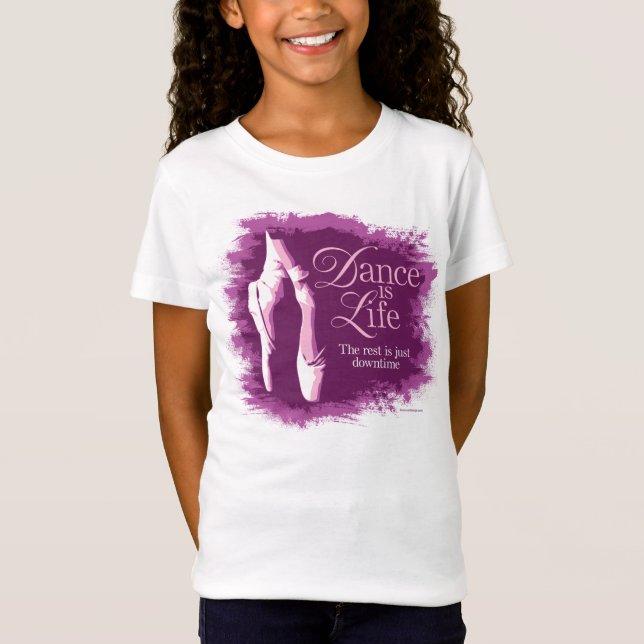 T-Shirt La danse est la vie (Devant)