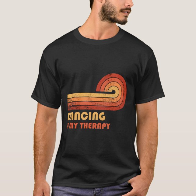 T-shirt La danse est ma thérapie (Devant)