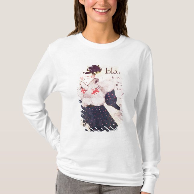 T-shirt La de publicité par affichage de Henri De (Devant)