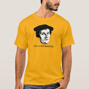 T-shirt La de vivats Reformación - Martin Luther (lumièr