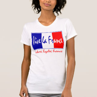T-shirt La de Vive France - Liberté, Égalité, Fraternité