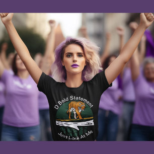 T-shirt La Déclaration Audacieuse Regardez-Moi Les Amateur